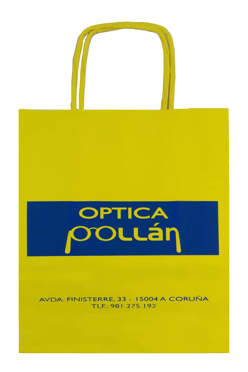 Bolsas de papel Optica Pollan