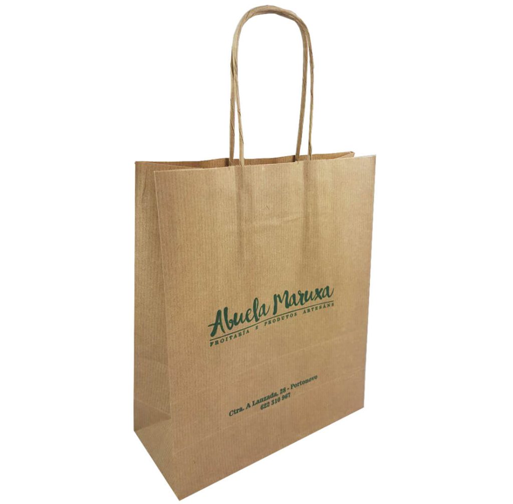 Bolsas de papel para Abuela Maruxa