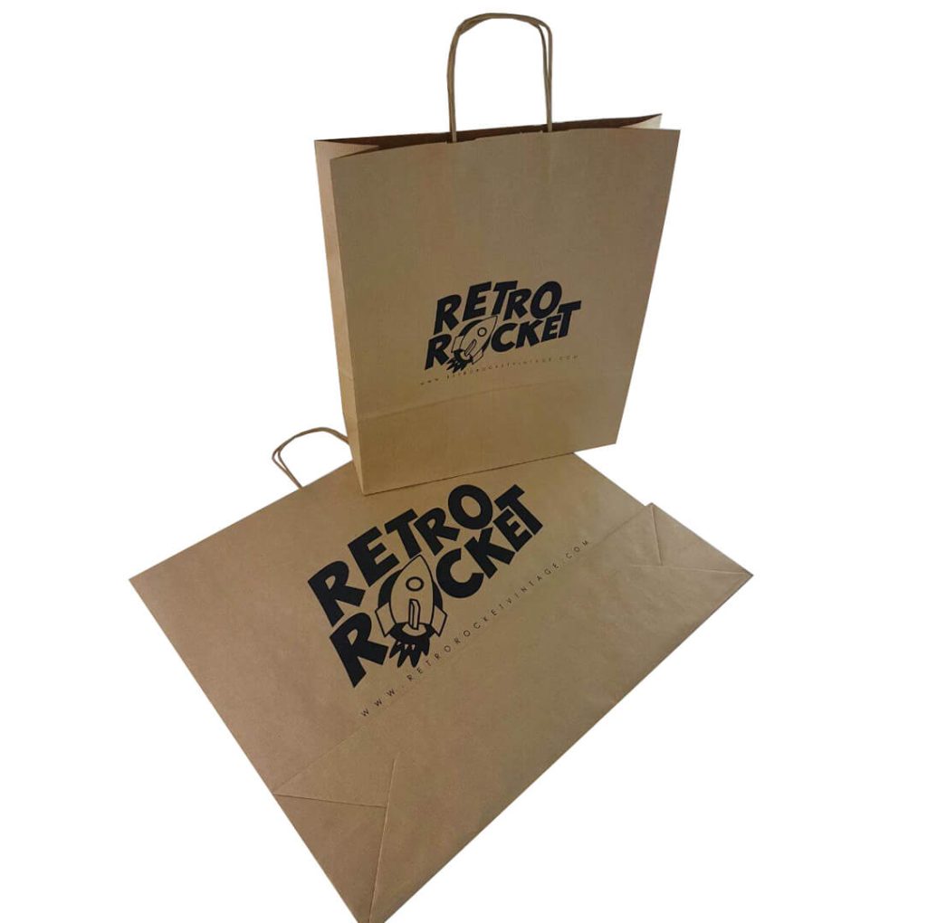 Bolsas de papel para Retrorocket