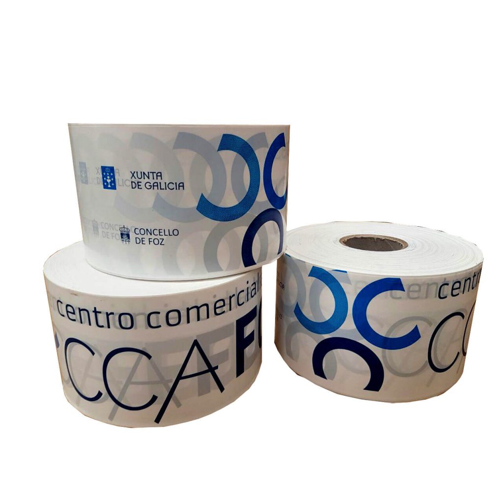 Cinta de balizamiento personalizada