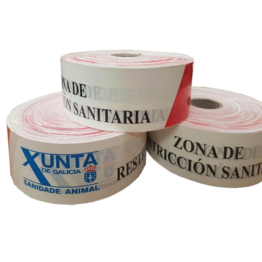 Cinta de balizamiento personalizada