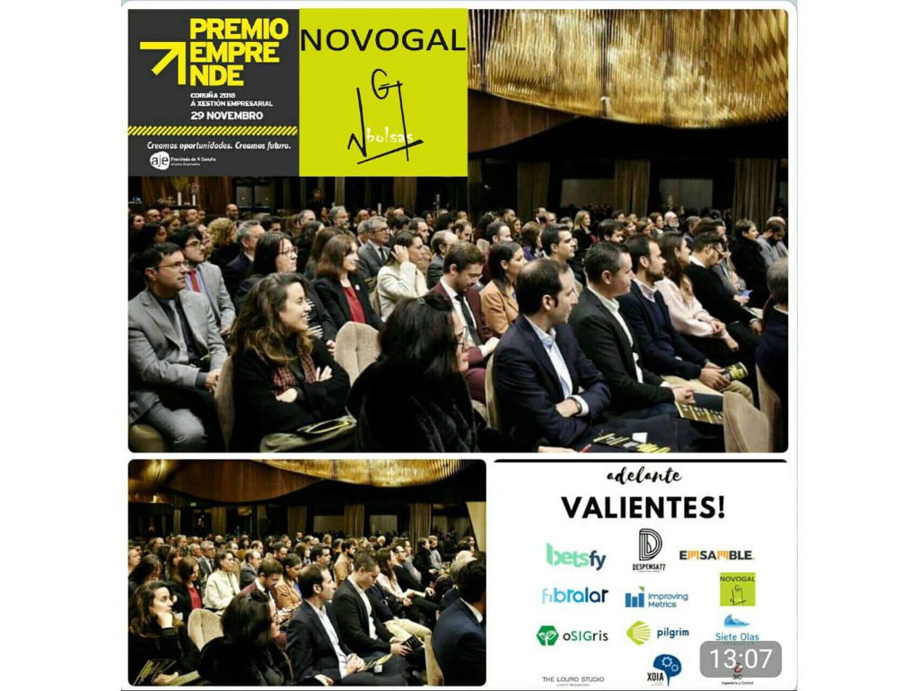 Novogal premios Emprende Coruña