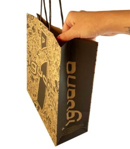 Bolsas de papel para tienda de moda en Illescas